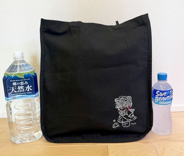 画像3: ひこにゃん キャンバススクエアトート※保護猫支援寄付付き (3)