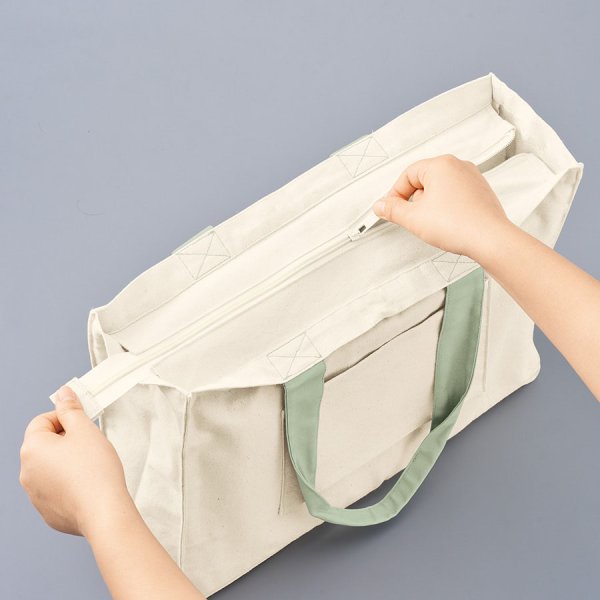 画像8: やちにゃん キャンバスキャリーオントート※保護猫支援寄付付き (8)